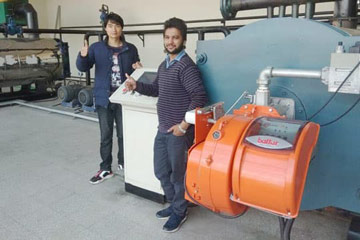 700kw gas thermal oil boiler