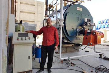 4ton diesel boiler in Egypt