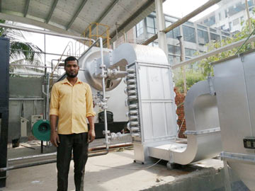 rice mill boiler machine 