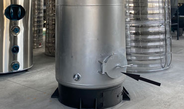 vertical water tube boiler, lsg vertical coal steam boiler