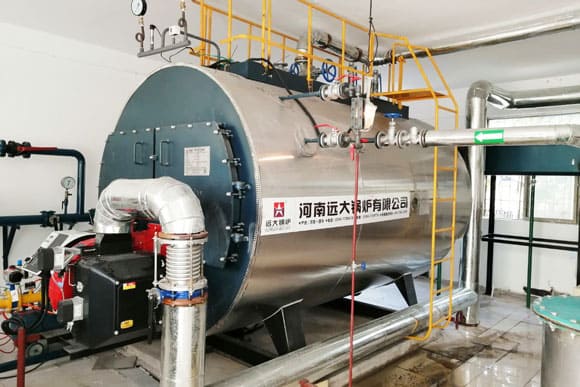 horizontal steam boiler, wns steam boiler, gas oil steam boiler