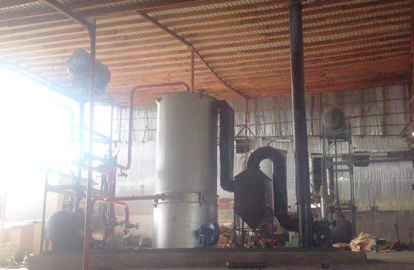 skid mounted hot oil boiler