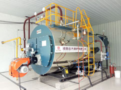 2ton gas steam boiler for textile