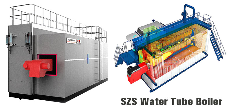 szs water tube boiler,szs gas oil boiler