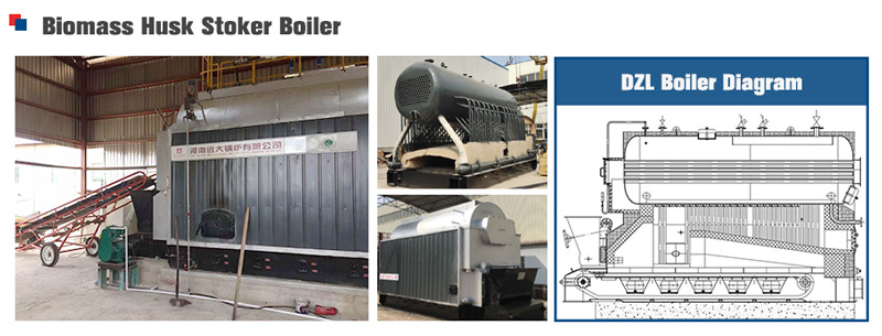 husk fired boiler,ricehusk stoker boiler,biomass husk boiler
