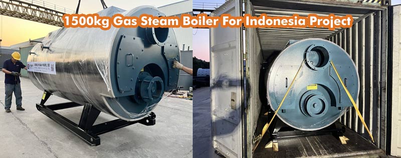 WNS Series Horizontal Fire Tube Boiler,Steam Boiler 1500kg/hour,Gas Steam Boiler