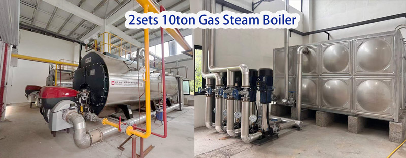 10ton steam boiler,china fire tube boiler,wns gas fired steam boiler