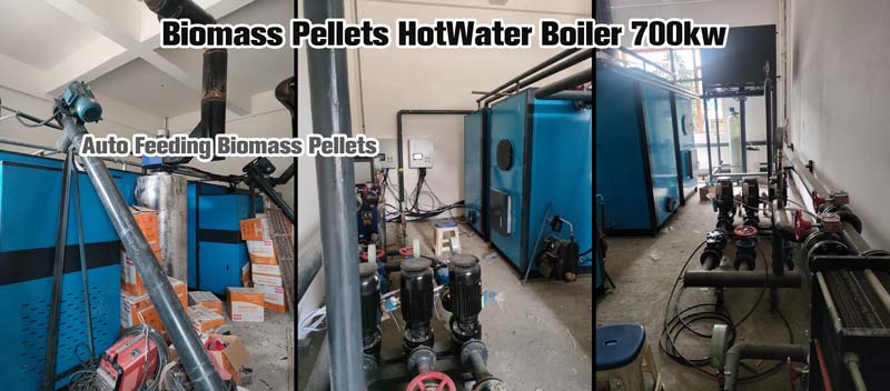 biomass pellets boiler,700kw pellets hot water boiler,automatic biomass pellets boiler
