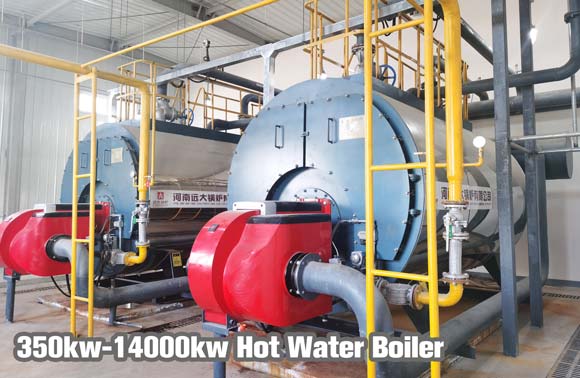 WNS gas diesel fired hot water boiler,fire tube gas oil boiler,horizontal hot water boiler