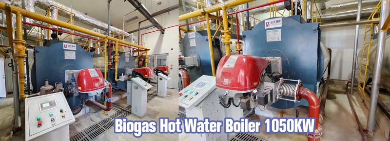 biogas fired boiler,biogas hot water boiler,industrial biogas boiler