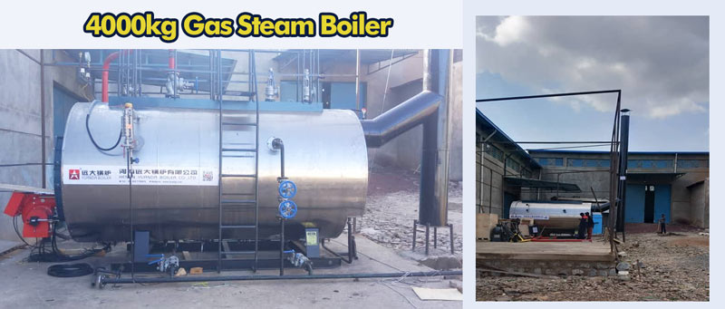 gas heated steam boiler,horizontal gas boiler,fire tube gas boiler