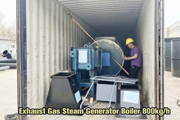 exhaust gas boiler,gas turbine steam generator,waste heat boiler