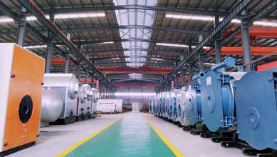 Yuanda Boiler Production Workshop