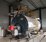 2.8MW gas/oil boiler