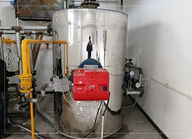500kg gas fired steam boiler