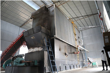 7000kw wood thermal oil boiler