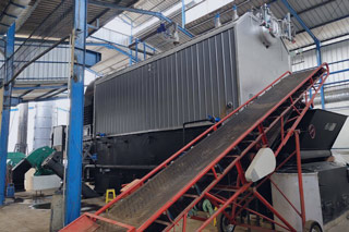 PROJECT: 12ton biomass fuel boiler for Ghana food factory