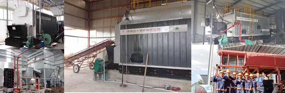 chain grate coal boiler