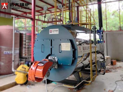 1ton gas steam boiler