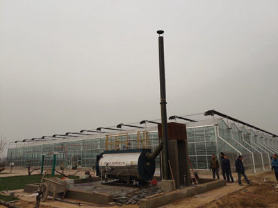 hot water boiler for greenhouse