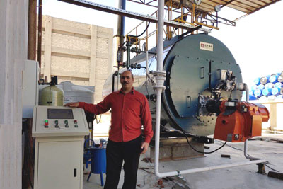 4ton gas fired boiler