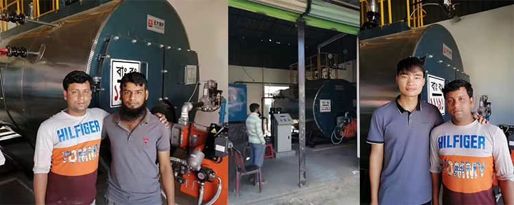 gas steam boiler price