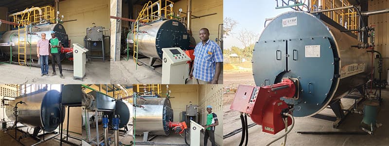 4Ton/hr oil fired steam boiler