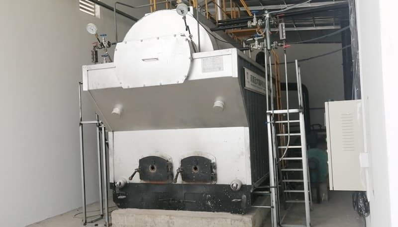 wood steam boiler, 2ton wood boiler