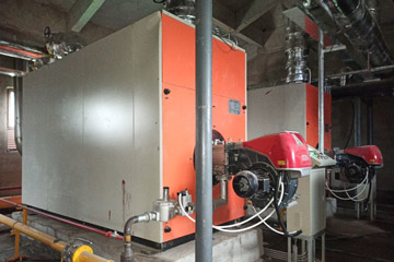 Vacuum hot water boilers