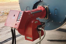 gas oil fired boiler burner