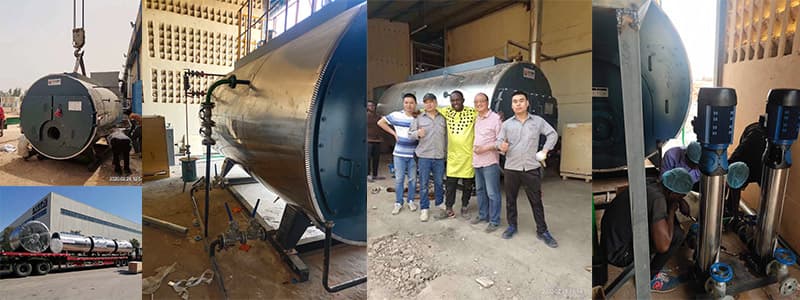 diesel steam boiler