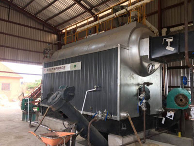 husk fired boiler