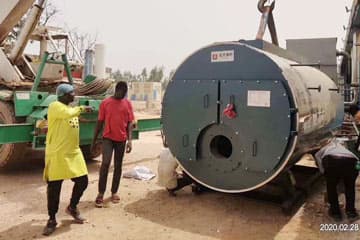 2000kg Diesel Fired Steam Boiler