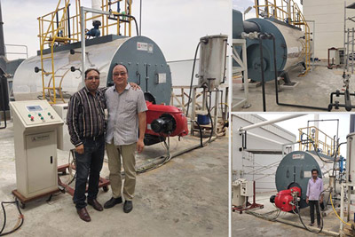 diesel oil steam boiler