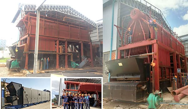 15ton biomass steam boiler 