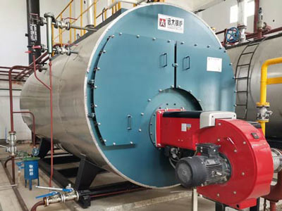 steam boiler in soap factory