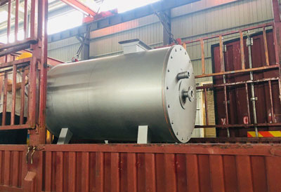 thermal oil boiler delivery