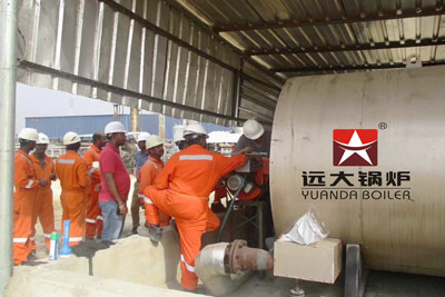 hot oil boiler