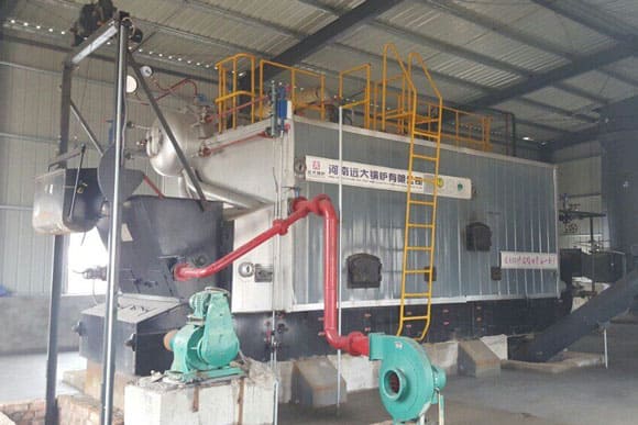 SZL Water Tube Coal Boiler Automatic Running Chain Grate Boiler  
