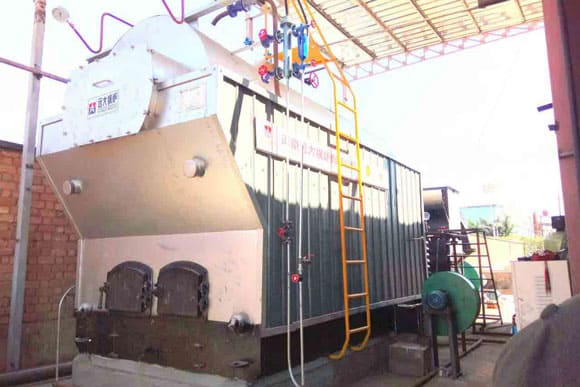 Wood Fired Boiler Woodchips Log Sawdust Firewood Boiler