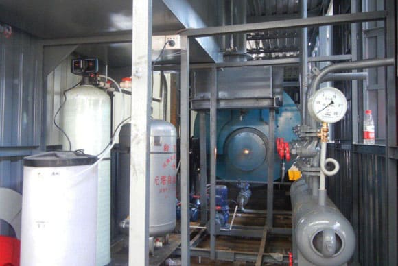 skid mounted steam boiler, mobile steam boiler