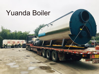 Yuanda 10ton gas steam boiler