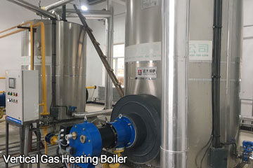 vertical gas hot water boiler