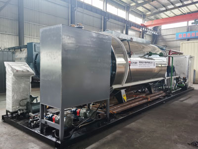 2000kg diesel steam boiler