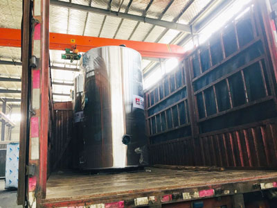 500kg gas steam boiler