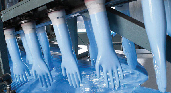 boiler for gloves factory