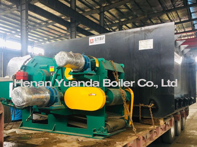vertical wood biomass thermal oil boiler