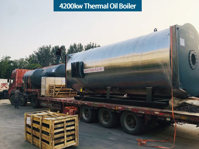 4200kw gas thermal oil boiler