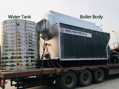 wood fired boiler 4ton