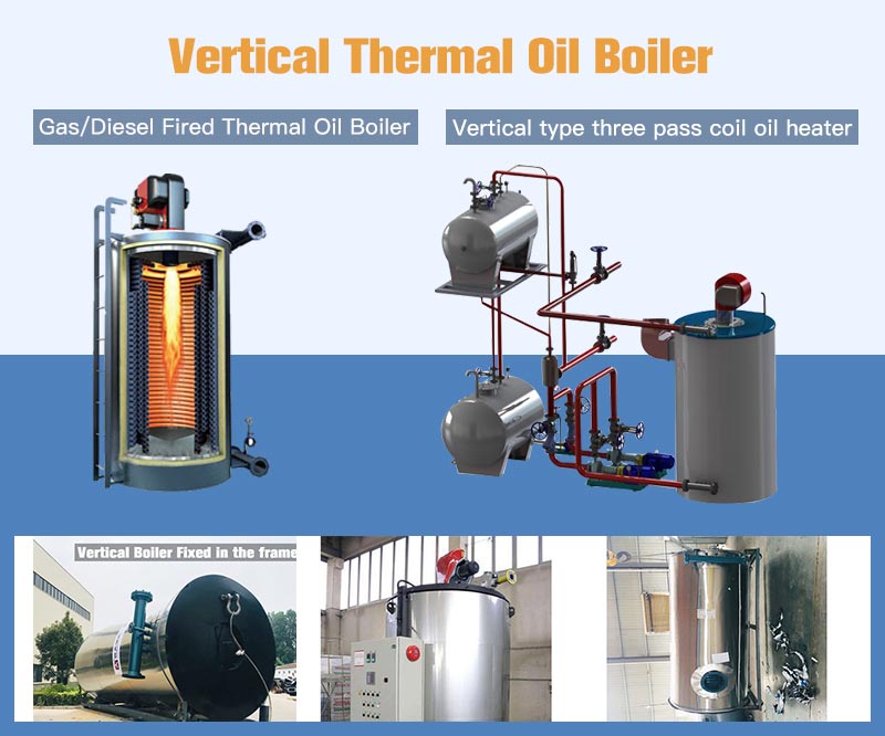 vertical oil heater,edible oil heater,thermal oil heater,industrial oil heater